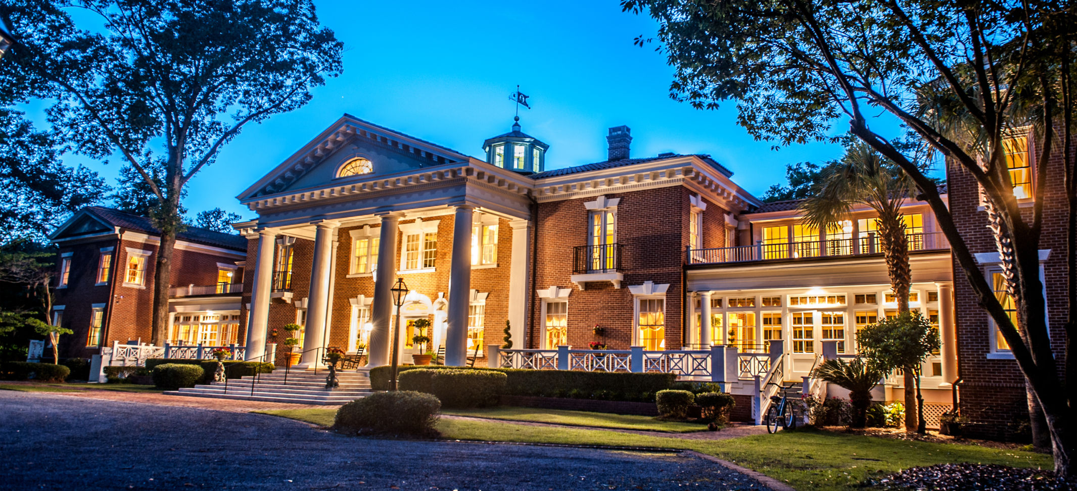Woodlands Mansion at Dusk (copy)